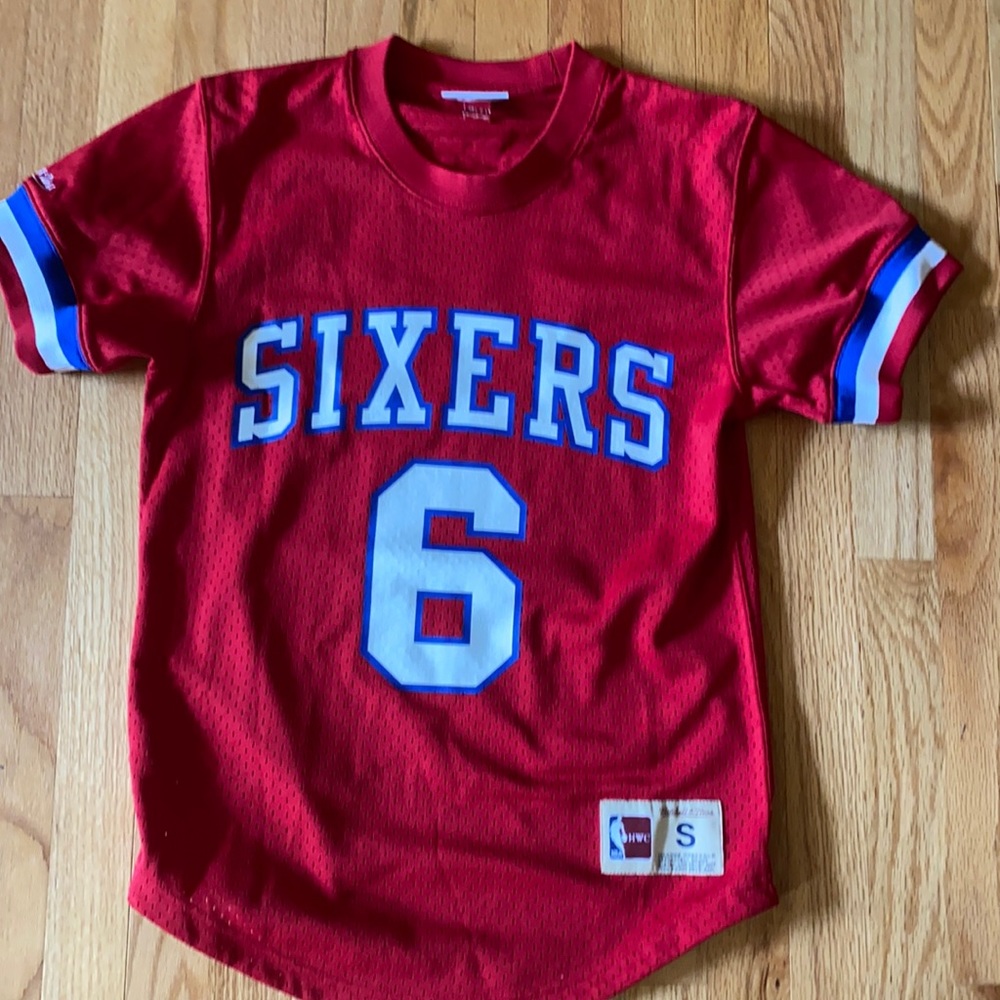 Authentic Mitchell & Ness Sixers Jersey